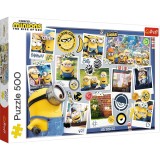 PUZZLE TREFL 500 MINIONII COLECTIA FOTO, TREFL 500P