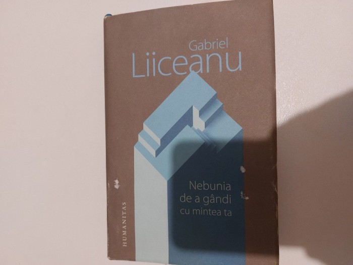 Nebunia de a gandi cu mintea ta Liiceanu