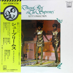 Vinil "Japan Press" Diana Ross & The Supremes ‎– Best Collection (-VG)