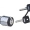 Comutator Rotativ cu Cheie 22mm Negru 2 Poziții