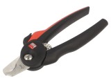 Foarfece BESSEY D49-2 pentru cabluri cupru/aluminiu, 165mm, taiere &Oslash;10mm max, sectiune 24mm&sup2;