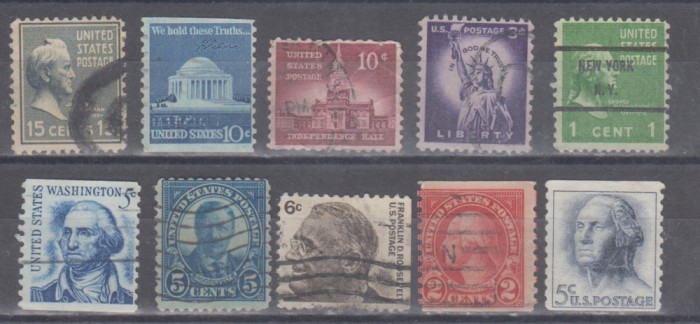 A7 T1 31 - Timbre foarte vechi - America