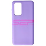 Husa Silicon Purple Huawei P40, High Copy, Protectie Premium