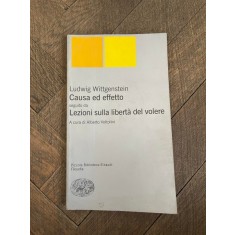 Ludwig Wittgenstein Causa ed effetto