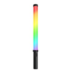Lampa video tip bagheta cu LED RGB, baterie 2000 mAh, lumina de umplere cu 9 efecte de iluminat