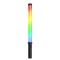 Lampa video tip bagheta cu LED RGB, baterie 2000 mAh, lumina de umplere cu 9 efecte de iluminat
