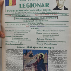 CUVANTUL LEGIONAR IANUARIE 2015 MISCAREA LEGIONARA NICADOR ZELEA CODREANU 16 PAG