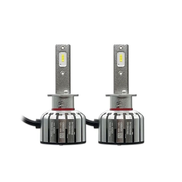 Set 2 Becuri Night Breaker Led H1 Omologare Rar Osram 499199 64150DWNB-2HFB