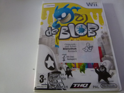 de Blob , joc wii foto