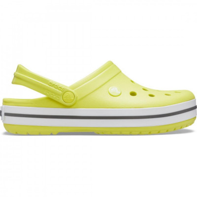 Saboti Crocs Crocband Galben - Citrus foto