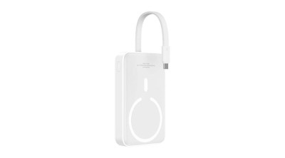 Baseus Mini 10000mAh 30W powerbank magnetic (alb) Bayern Edition foto