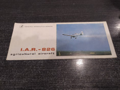I.A.R. 826 IAR pliant avion agricol agricultural aircraft color B22 foto