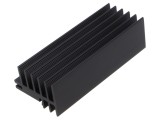 Radiator negru extrudat FISCHER ELEKTRONIK SK 481 100 SA 100x30x45mm