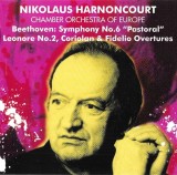 Ludwig van Beethoven / Nikolaus Harnoncourt, The Chamber Orchestra Of Europe - Symphony No.6 "Pastoral", Leonore No.2, Coriolan &amp; Fidelio Overtures, C
