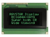 Afișaj LCD alfanumeric 16x4, LED verde