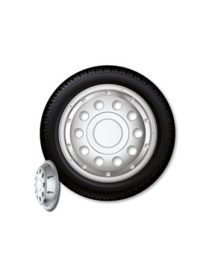 Set capace roti camion 22.5` Fata 2buc foto