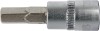 Bit Hexagonal 6mm YATO cu Adaptor 1/4&quot;, L37mm, Otel CrV, Profesional, Mecanica Auto, Garaj, Service, Bricolaj