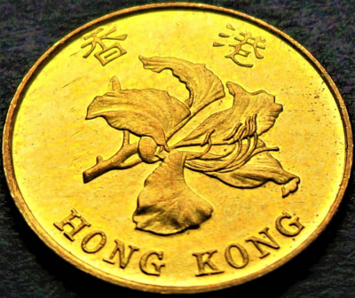 Moneda 10 CENTI - HONG KONG, anul 1997 * cod 1851 B foto