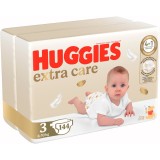 Pachet Scutece Huggies Extra Care 3, Mega, 6-10 kg, 144 buc