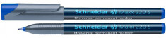 Universal Permanent Marker Schneider Maxx 220 S, Varf 0.4mm - Albastru foto