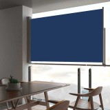 Cumpara ieftin Copertină laterală retractabilă, albastru, 140 x 300 cm