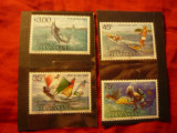 Serie Grenadine of S.Vincent 1985 - Turism , 4 valori, Nestampilat