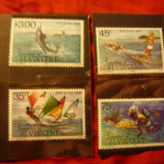Serie Grenadine of S.Vincent 1985 - Turism , 4 valori