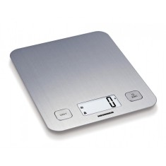 Cantar de bucatarie Heinner, inox, maxim 5 kg, display LCD, gradare 1 g, gunctie Tara, Argintiu