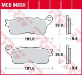 Cumpara ieftin Set placute frana spate TRW MCB848SH - Honda VFR 1200 FD DCT ABS (10-16) - VFR 1200 X Crosstourer (12-20)