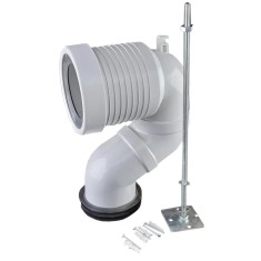 Suport S pentru toalete verticale și monobloc