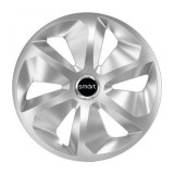 Set 4 Capace Roti Roco Gri R16, pentru Smart, Autohelix MSA