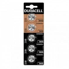 Baterie Duracell CR2032 DL2032 ECR2032 HSDC 3V litiu set 5 buc.