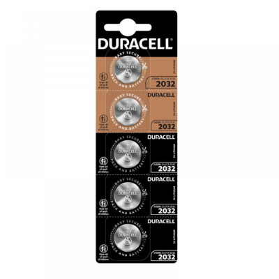 Baterie Duracell CR2032 DL2032 ECR2032 HSDC 3V litiu set 5 buc. foto