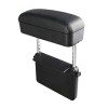 Cotieră auto universală cu incarcare wireless, neagră, plug&amp;play