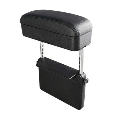 Cotieră auto universală cu incarcare wireless, neagră, plug&amp;amp;play foto