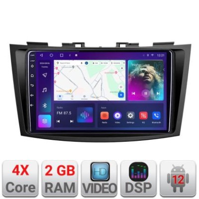 Navigatie Suzuki Swift 2010-2017 A-179 2+32 GB Android Waze USB Navigatie Internet Youtube Radio CarStore Technology foto