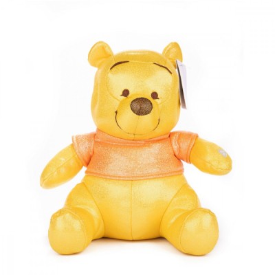 Disney 100 - Plus cu sclipici si sunete, Winnie, 28 cm foto
