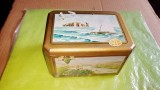G100-Cutie EDUSCHO veche-Cafea-Cacao- Ceai-Eduard Schoph Bremen Germania.