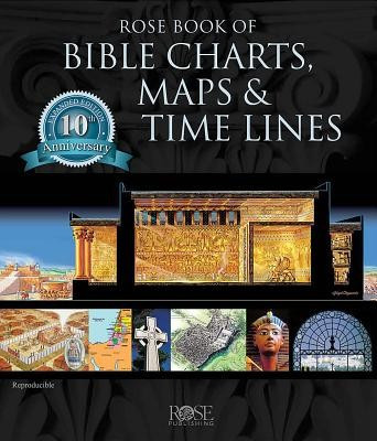 Rose Book of Bible Charts, Maps, and Time Lines: Full-Color Bible Charts, Illustrations of the Tabernacle, Temple, and High Priest, Then and Now Bible foto