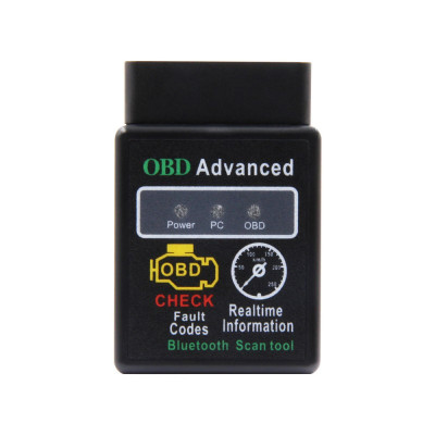 Interfata Diagnoza Techstar OBD2 Bluetooth cu Cip ELM V1.5, Torque foto