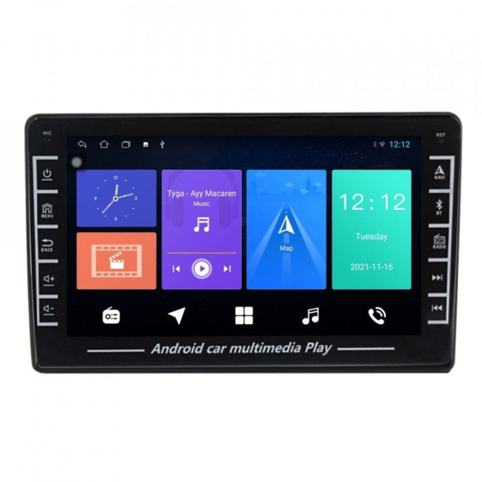 Navigatie dedicata cu Android VW Golf V 2003 - 2010, 1GB RAM, Radio GPS Dual