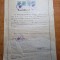 certificat primaria municipiului galati - octombrie 1944 - flancat cu 4 timbre
