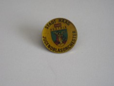 QW9 N8 12 - insigna - tematica istorica - Stadt Haag - Jugendblasorchester Austria