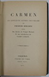 CARMEN ET QUELQUES AUTRES NOUVELLES de PROSPER MERIMEE , dessins de PROSPER MERIMEE , 1927