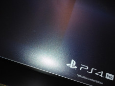 Vand PS4 Pro 500 million limited edition + garantie foto