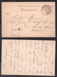 Germany Reich 1885 Old postcard postal stationery Chemnitz D.878