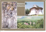 @ carte postala(marca fixa)-VRANCEA-Homocea-Manastirea Sihastru