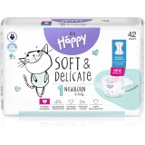 BELLA Baby Happy Soft&amp;Delicate scutece de unică folosință Newborn 2-5 kg 42 buc