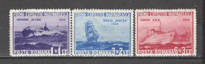 Romania.1936 Expozitia marinareasca CR.6