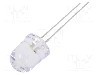 Dioda LED, 10mm, alba, {{Luminozitate}}, 20mA, 2,5...5V, OPTOSUPPLY - OS5WDKA131A
